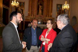 El gobierno municipal acomete obras de mejora en el altar y la cúpula de la basílica del Lledó