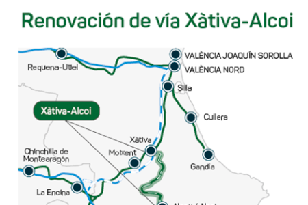 Toni Francés: «Hoy es un día histórico para el tren Alcoi-Xàtiva»
