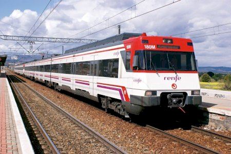Una línea de ferrocarril de la Comunitat Valenciana será electrificada