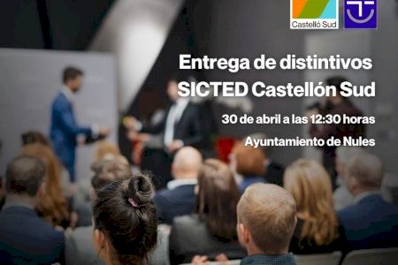 Diez empresas turísticas de Plana Baixa recibirán distintivos SICTED Castelló Sud por excelencia en calidad