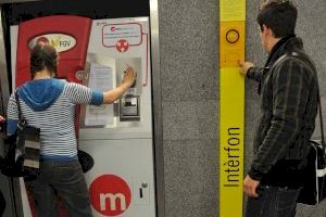 Metrovalencia atendió el pasado año a más de 128.000 usuarios a través del teléfono gratuito y los interfonos de estaciones y paradas