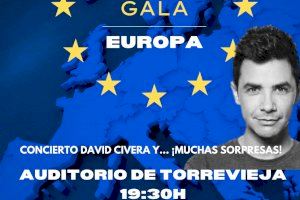 David Civera actuará el 9 de Mayo en la Gala del Día de Europa 2024