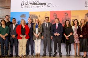Carlos Mazón: “Avanzamos en el compromiso de retener y atraer talento investigador a la Comunitat Valenciana”