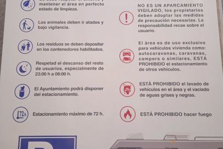 Alboraya aprueba la ordenanza de autocaravanas para delimitar su zona de aparcamiento y regular estos vehículos