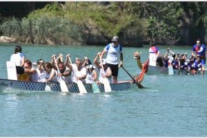 Bogeria pel caiac a Almassora: pengen el cartell de complet per a aprendre aquest esport en auge en el riu Millars
