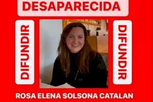 Buscan a Rosa Elena Solsona, una mujer desaparecida este domingo en Castellón