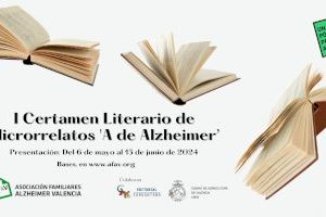 AFAV convoca el I Certamen Literario de Microrrelatos 'A de Alzheimer' y publicará un libro con los cien mejores