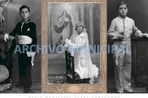 El Archivo Municipal de Crevillent presenta la ‘Foto del mes de mayo’ con una imagen tradicional de niños tomando la Primera Comunión