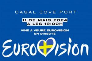 Encuentro en el Casal Jove de Puerto de Sagunto para disfrutar de Eurovisión en directo