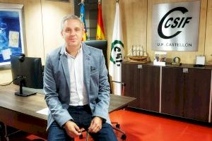 Javier Estrada presenta su candidatura para ser reelegido presidente de CSIF Castellón en el X Congreso Autonómico