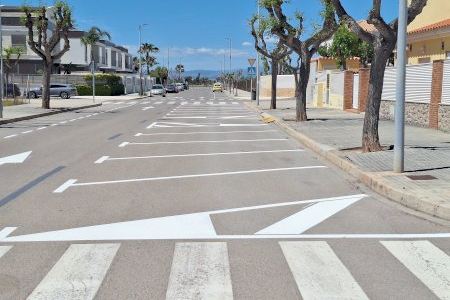 Burriana crea nuevas zonas de aparcamiento en varias calles de la ciudad