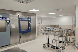El Hospital Clínico de València renueva las instalaciones del Servicio de Esterilización