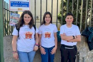 Tres alumnes alforiners de l'IES l'Estació d'Ontinyent porten les rondalles d'Enric Valor fins a l'Alguer (Itàlia)