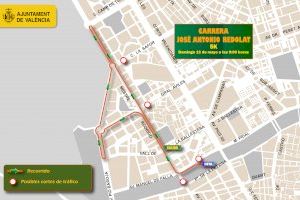 València s'omplirà de color i esport amb la celebració de la IX Carrera José Antonio Redolat: aquests són els talls de trànsit
