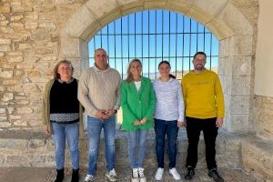 La delegada del Consell en Castellón visita Vilafranca y Castellfort