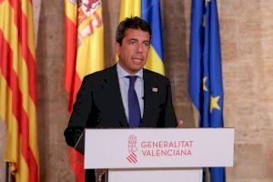Mazón muestra su rechazo a la OPA del BBVA al Sabadell: "Es una operación en contra de Alicante y de la Comunitat Valenciana"