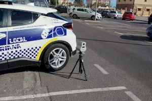 Lluita contra l'excés de velocitat a Borriana: Diversos carrers i avingudes, amb radars