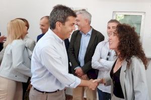 L'Ajuntament d'Altea acompanya el president de la Generalitat en la visita a les obres del TRAM al seu pas pel Mascarat