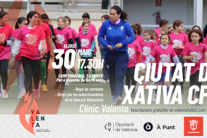 El Ciutat de Xàtiva i la FFCV organitzen un clínic per a promocionar el futbol femení