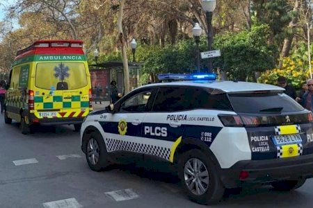 Un atropello y una colisión: Dos heridos en dos accidentes de tráfico en Castellón