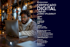 Burjassot ofrece un curso gratuito para enseñar a utilizar el Certificado Digital
