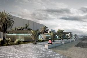 Alicante completa la reurbanización de la avenida de Niza con una zona de módulos deportivos por 1,8 millones