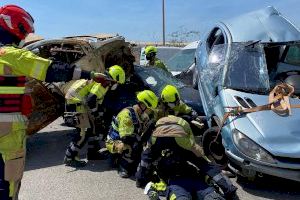Bomberos del Speis compiten en el Encuentro Nacional de Rescate en Accidentes de Tráfico en A Coruña