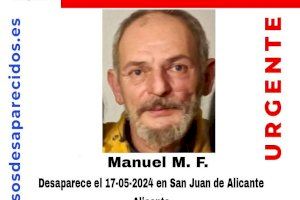 Buscan a un vecino de San Juan de Alicante que desapareció este viernes