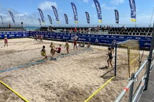 La primera de las tres semanas de los Beach Games arrancan en la Playa de San Juan con balonmano, tenis y remo