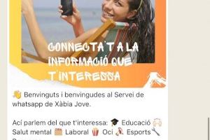 La concejalía de Juventud de Xàbia pone en marcha nuevos canales de comunicación