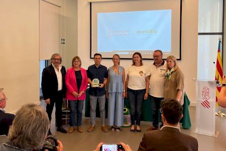Llíria consigue el premio de ‘La Plantà del Vidre’ de Ecovidrio