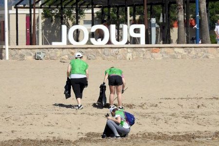 Per un planeta més sostenible, el diumenge ajuda'ns a netejar la platja de Puçol