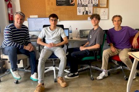 Quatre estudiants txecs realitzen les seues pràctiques durant el mes de maig a Alcoi