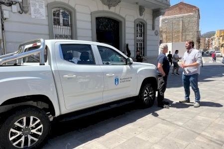 El Ayuntamiento de la Vall d’Uixó renueva el vehículo de agricultura por un modelo 100% eléctrico