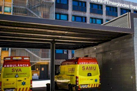 Trasladado a la Fe un hombre tras un accidente de moto en la Ronda Norte de Valencia