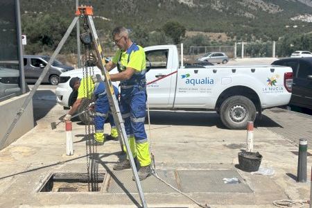 Aqualia trabaja en La Nucía todo el año para garantizar el mejor servicio municipal de agua en verano