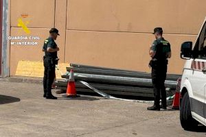Pillados en Morella con un camión lleno de barreras de carretera robadas: fingían ser personal de mantenimiento