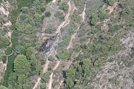 Movilización de bomberos en la Vall d'Uixó por un aviso de incendio Movilización de bomberos en la Vall d'Uixó por un aviso de incendio