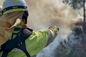 Se declaran tres incendios forestales en Jarafuel, Millares y Quesa