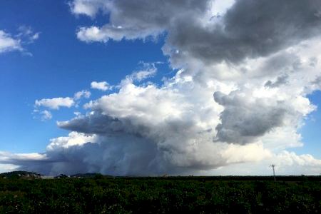 Granizo, fuertes lluvias y chubascos: activan el aviso naranja en la Comunitat Valenciana