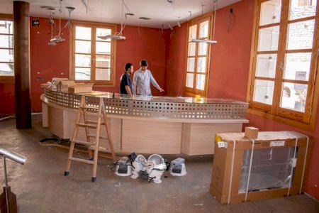Empiezan las obras de eficiencia energética de la oficina de turismo de Morella Empiezan las obras de eficiencia energética de la oficina de turismo de Morella