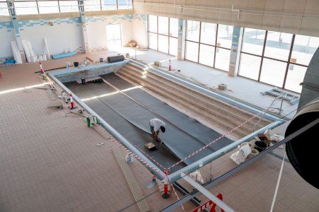 Almassora ultima las obras de modernización y mejora de la eficiencia de la piscina para su reapertura