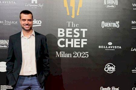 La Comunitat Valenciana exporta talento: el chef nulense Toni Romero brilla en Milán entre los mejores chefs del planeta
