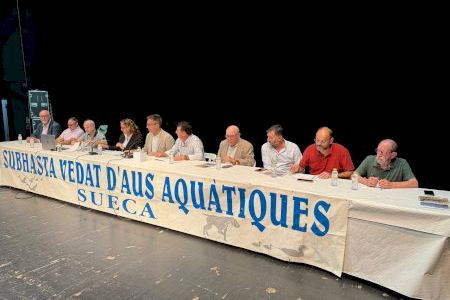La subasta del coto de caza de Sueca consigue incrementar la recaudación hasta los 249.300 euros, un 28% más que en 2024 La subasta del coto de caza de Sueca consigue incrementar la recaudación hasta los 249.300 euros, un 28% más que en 2024
