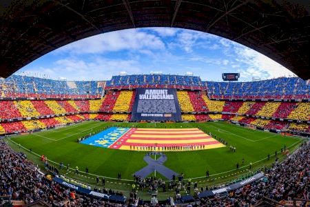El Valencia y el Villarreal se unen para homenajear a los damnificados por la DANA en el derbi más solidario