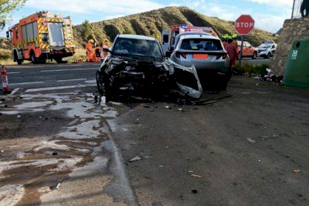 Dos accidentes de tráfico en Jalance y Puçol dejan siete heridos