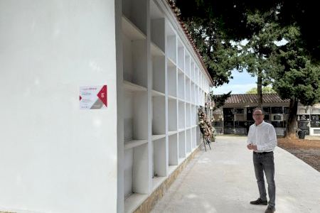 El cementeri municipal d'Alcalà de Xivert assegura la seua disponibilitat d'espai amb 56 nous nínxols El cementeri municipal d'Alcalà de Xivert assegura la seua disponibilitat d'espai amb 56 nous nínxols