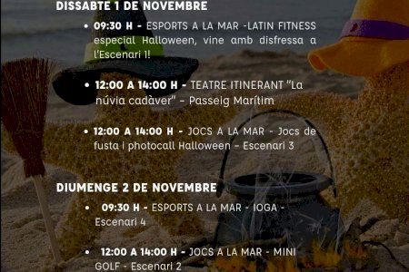 Halloween también se celebra en la Playa de Gandia
