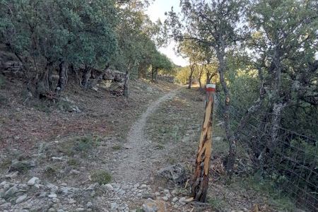 Medio Ambiente modifica el trazado del sendero GR7 a su paso por Morella para mejorar la seguridad