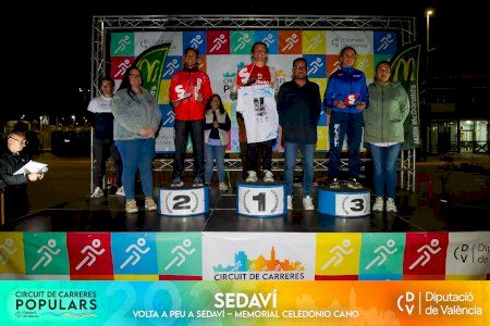 Abdelmajid Elhissouf  y Ana Gimeno Miquel vencen la 56ª Volta a Peu a Sedaví